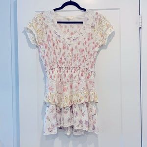 Loveshackfancy mini floral dress
